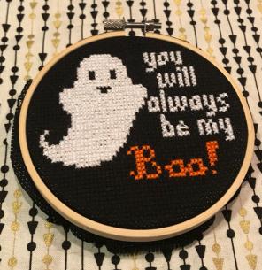 You Will Always Be My Boo! Cross Stitch