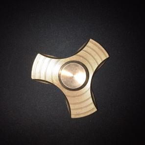 Golden fidget spinner
