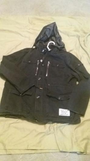 Men's Military Style Hooded Coat