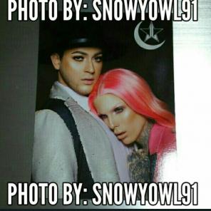 Jeffree Star Cosmetics Postcard ONLY