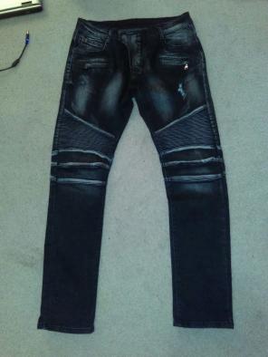 Blue Balmain jeans (32)