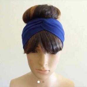Royal Blue Head Wrap
