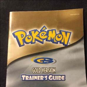 GameBoy Pokémon trainers guide