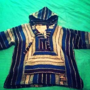 No Bad Days Hippie Baja Poncho Hoodie