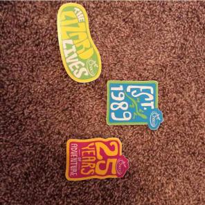 Chaco sticker set