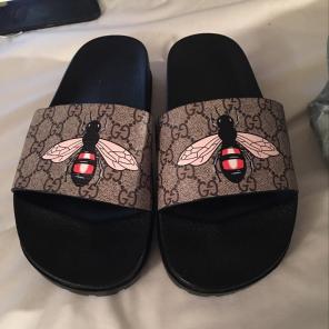 Gucci Bee Slides