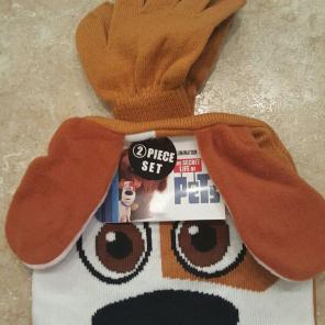 Pets Life 2 pc Set Kids Gloves/Beanie