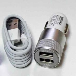 Car charger & earphones & cord