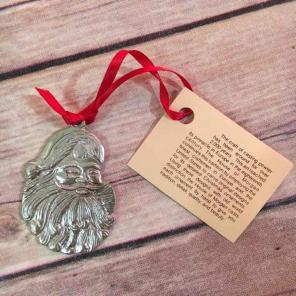 House of Morgan NEW Pewter Santa