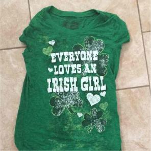 Everyone loves an Irish girl tee