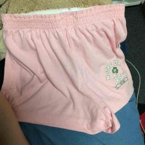 Notre damn shorts and shirt L
