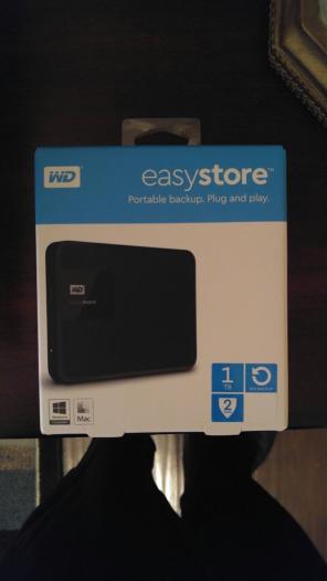 WD - easystore® 1TB External hard drive