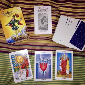 Radiant Rider Waite Tarot Card Set