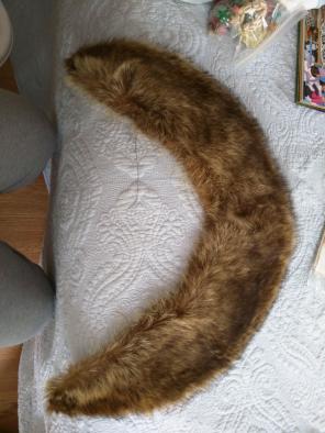Vintage Fur Collar For Coat or Sweater
