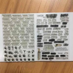 Two sets planner stamps
