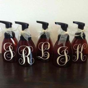 Monogram Foam Soap Bottle