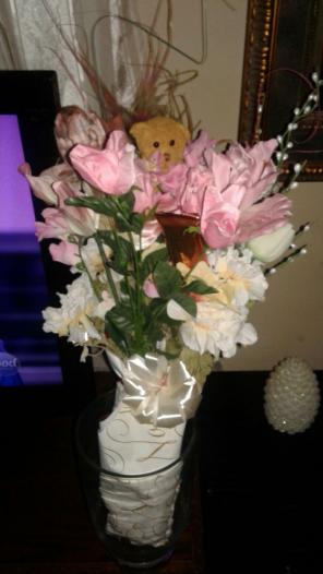 Antique floral gift wrapped*promo*