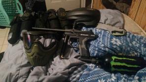 Pretty much new paintball gear
