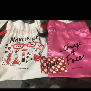 2 Makeup Bags + 1 50 Points For Sephora