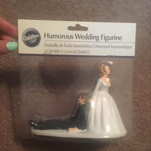Humorous Wedding Figurine