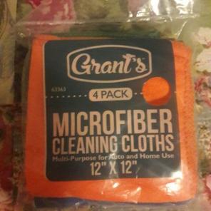 Microfiber Cleaning Cloths (4 Pack)