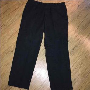 Dockers gray flannel dress pant