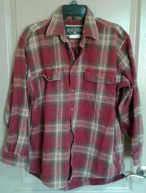 Field & Stream mens flannel sz L