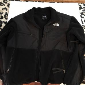 Men's Black North Face Fleece