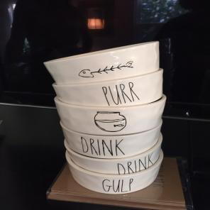 Rea Dunn Pet Bowls
