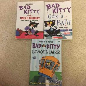 (3) Bad Kitty books