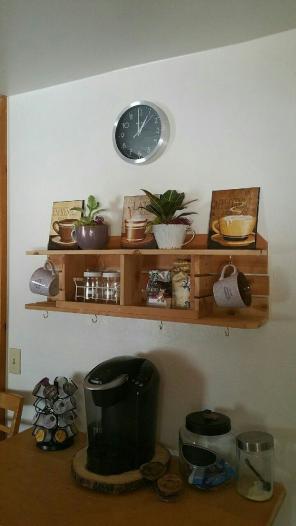 Coffee bar Shelving