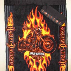 Harley Davidson bedding set