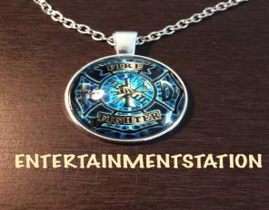 Fire Fighter Necklace