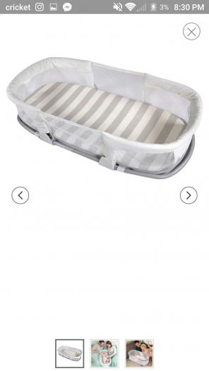 Travel bassinet/baby sleeper