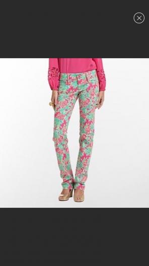 Lilly Pulitzer NWOT Straight Leg Jeans