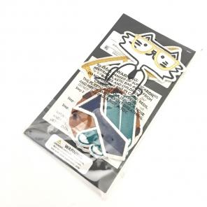 Art Class Boys Iron On Patches Fox Tie