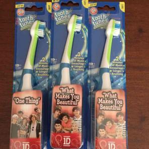 Tooth tunes toothbrush