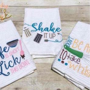 Set of 3 kitchen towels