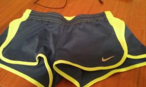 Nike Women Blue Sporty Shorts XS