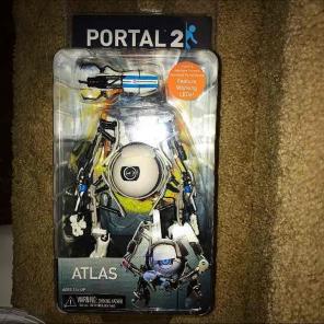 Portal2 Atlas Deluxe Neca Aperture Labs