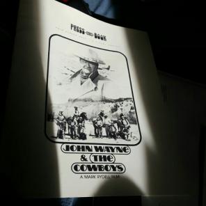 John Wayne and the Cowboys pressbook