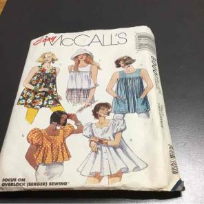 McCall's Misses' Set of Tops Pat # 6000