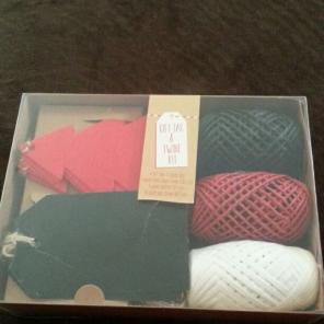 ☆New☆ Gift Tag & Twine Kit