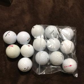 12 Random Golf Balls/ Dozen Golf Balls