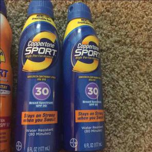 6 sunscreen new 6 OZ each