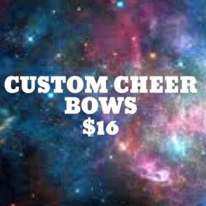 Custom Cheer Bows