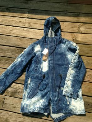 Smoke Rise Denim Parka