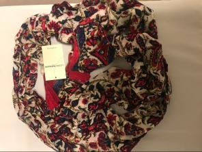 Lucky Brand Floral Scarf (WT)