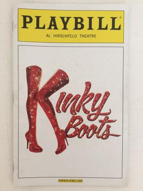 Kinky Boots OBC playbill