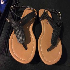 Black sandals